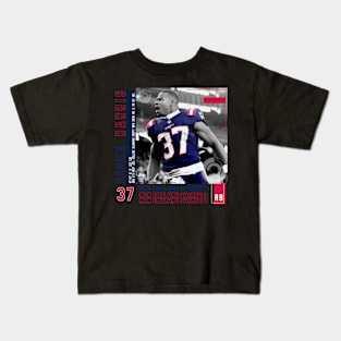 Damien Harris Paper Poster Kids T-Shirt